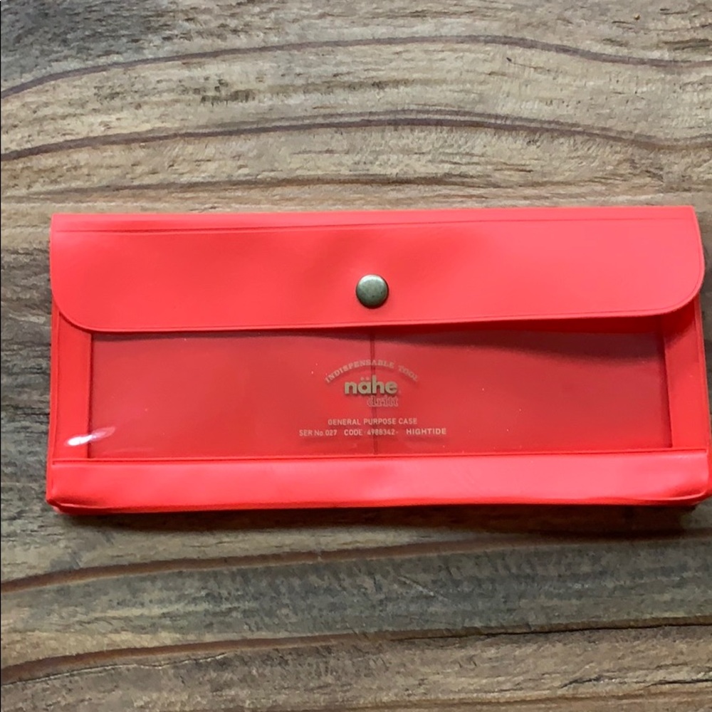 nahe PVC wallet - red